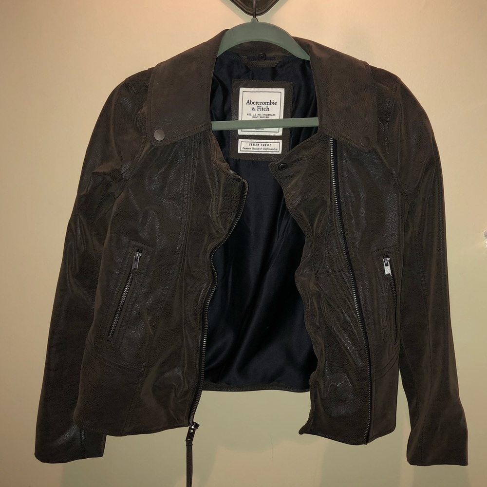 Abercrombie & Fitch Suede Jacket